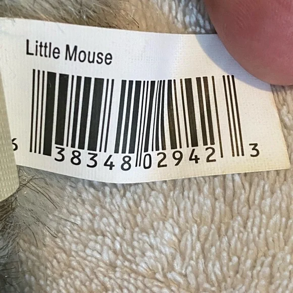2012 Folkmanis  Puppet Plush Little Mouse Grey 6.5”educational play stuffed toy - Picture 13 of 15